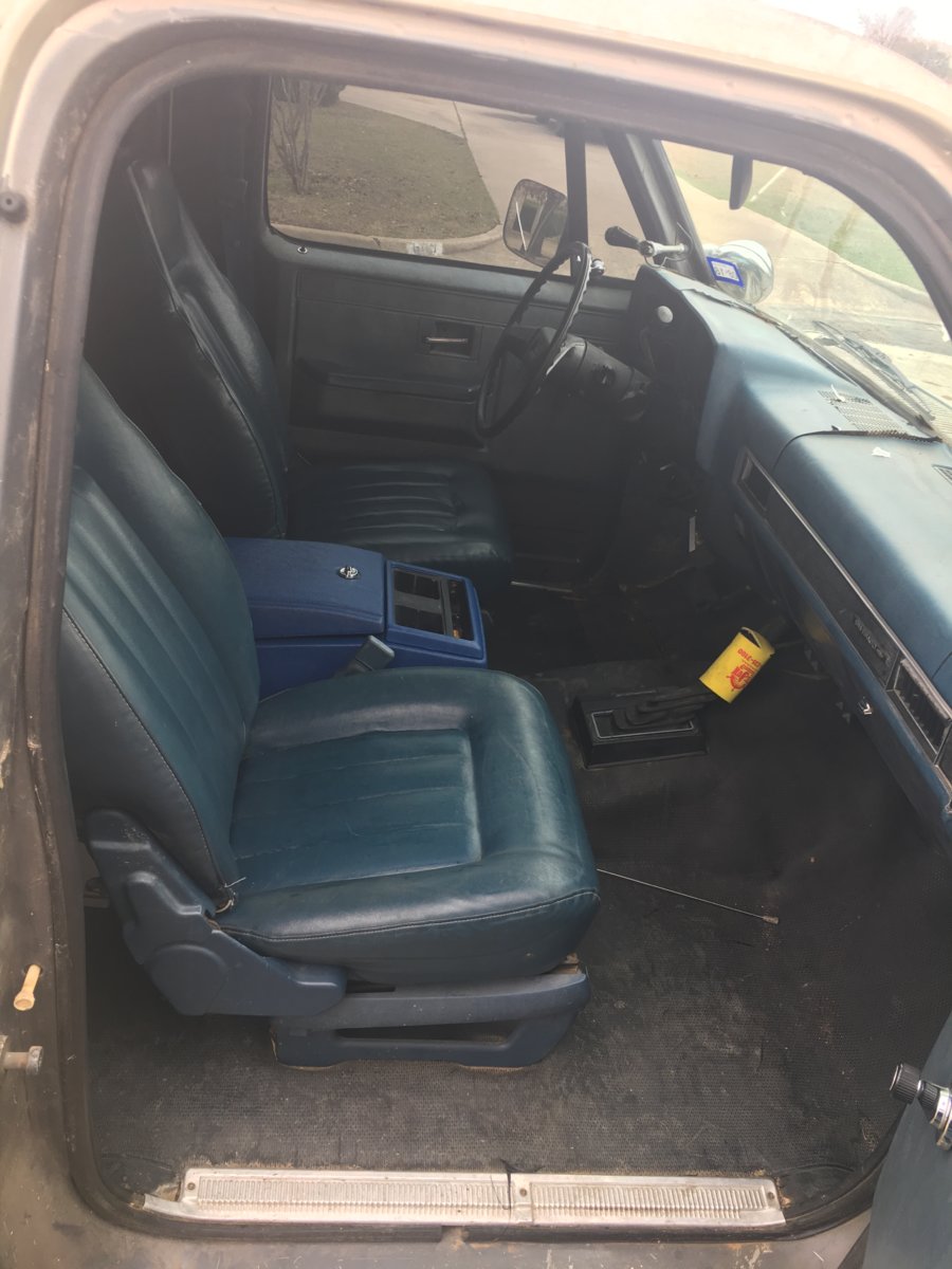Painted center console