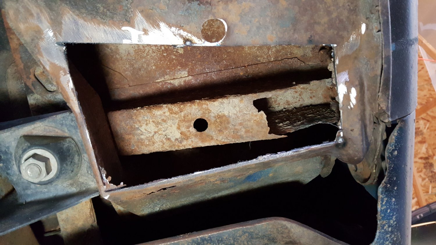 passenger side torsion box 1