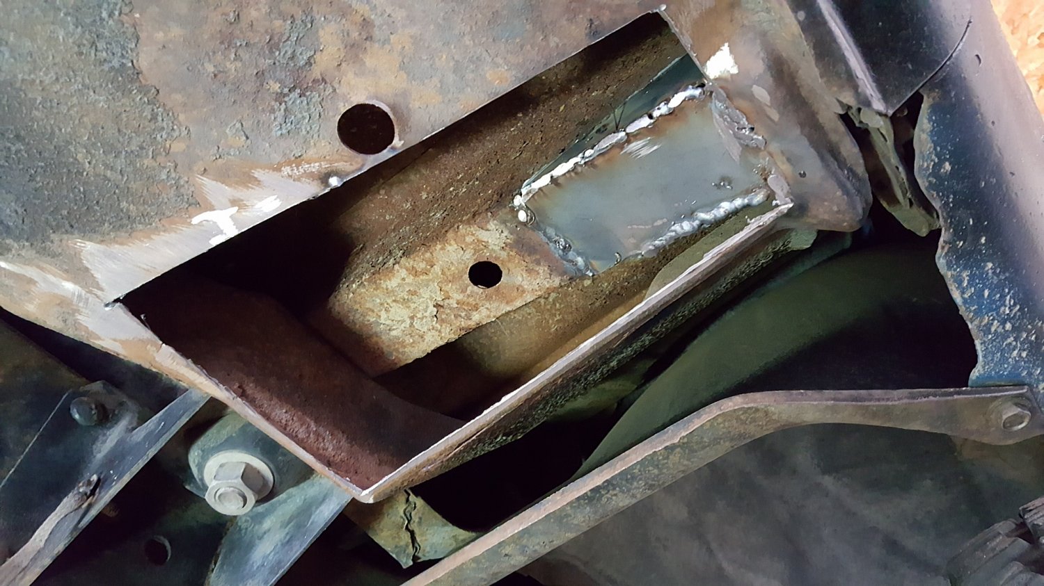 passenger side torsion box 2