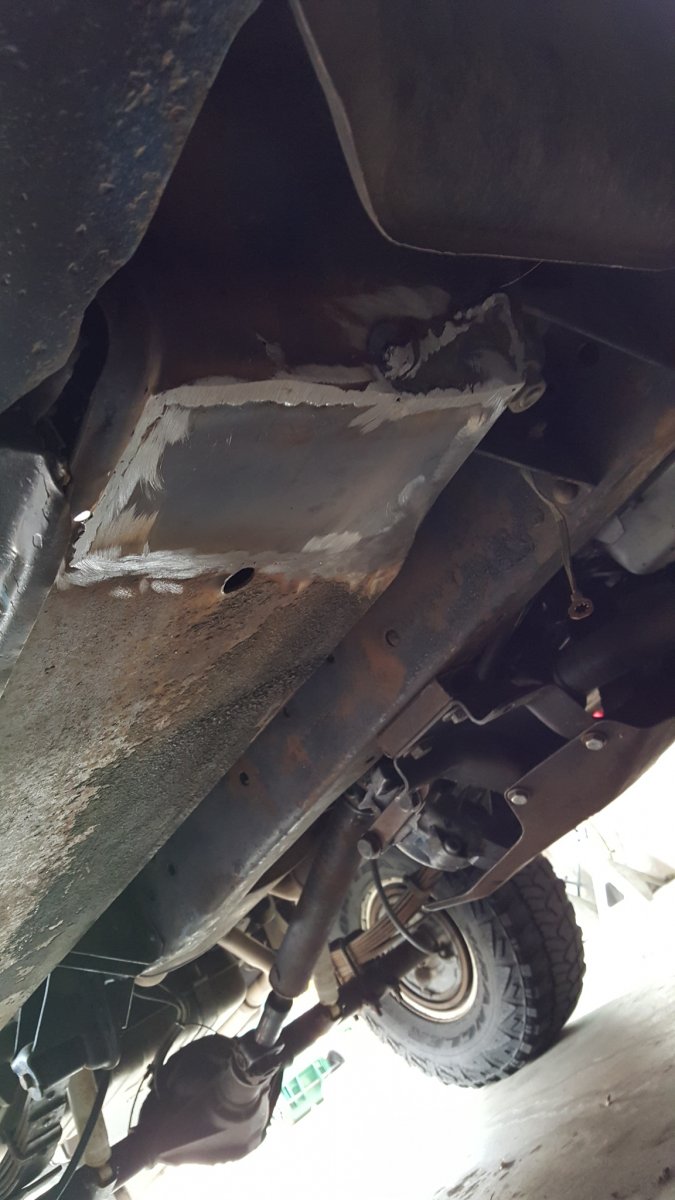 passenger side torsion box 3