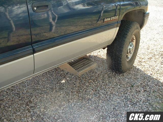 Peterbilt step modified