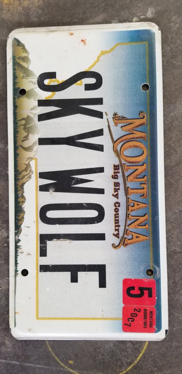 Plates from my 1968 k10