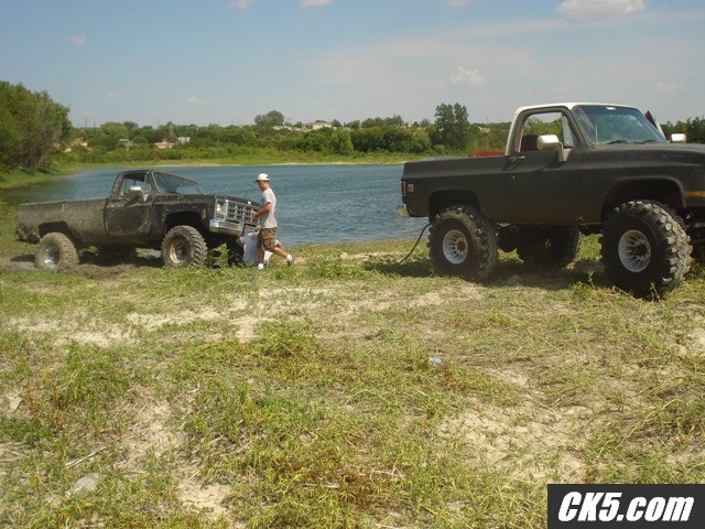 playin at the lake