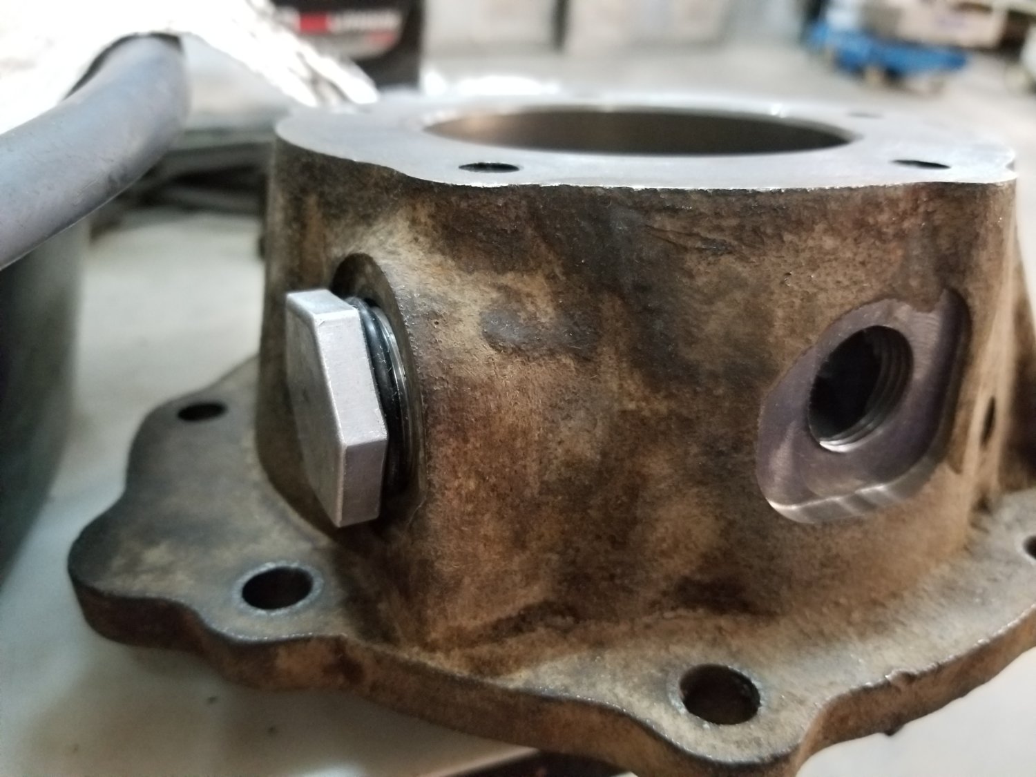Plug for old speedo hole