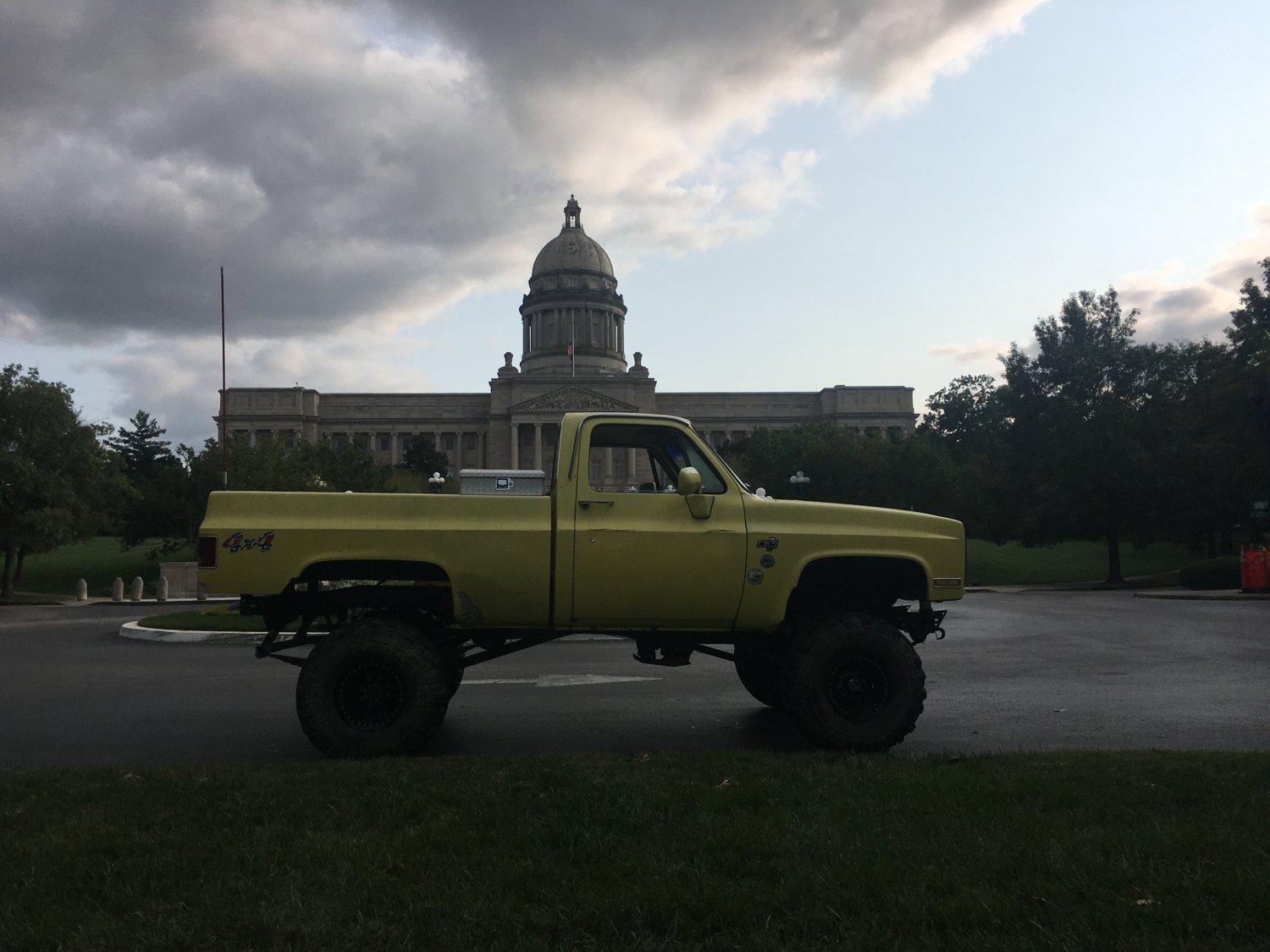 Posing for the governor to see lol