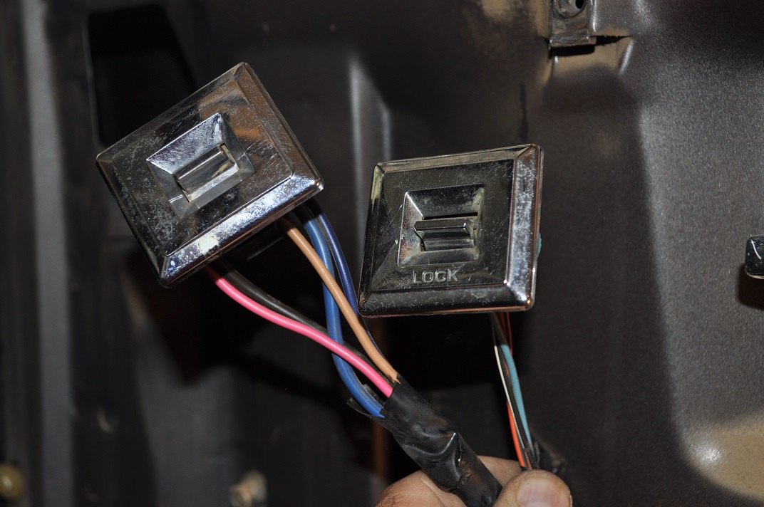 Power door and lock switches