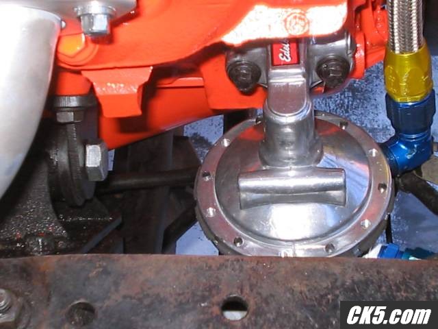 Pump to Crossmember Clearance
