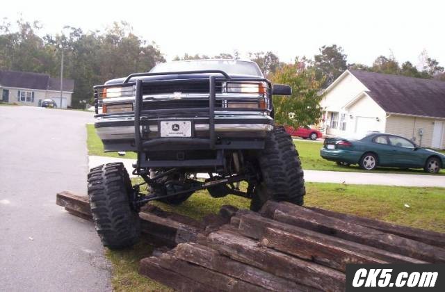 Putting air in the fenders....