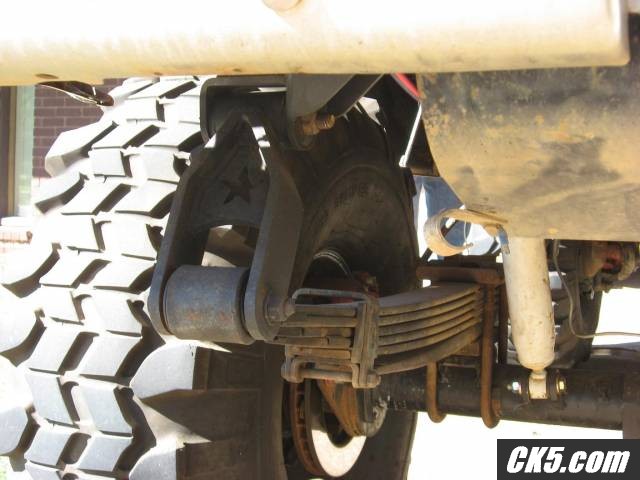 Rear 63's and DIY4X shackles