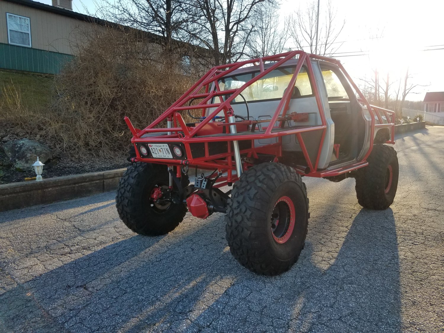 rear big tires