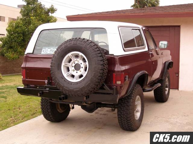 Rear bumper 1