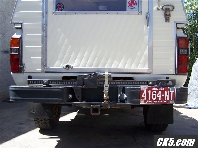 rear bumper & jack