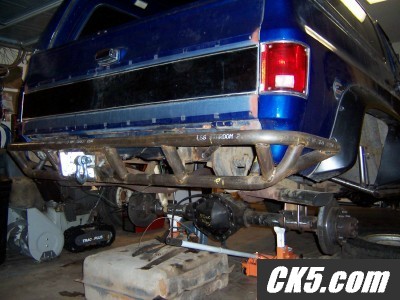 Rear bumper