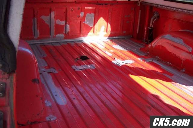 Rear cargo work