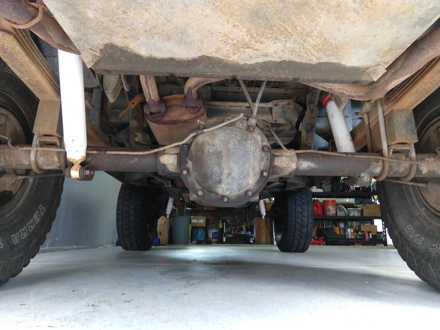 Rear installation