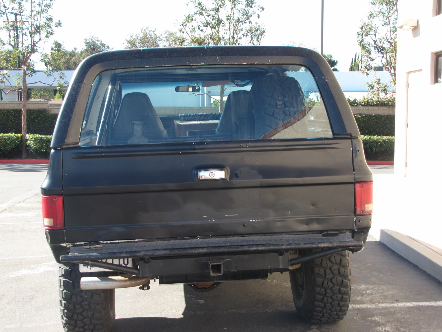 rear paint and body