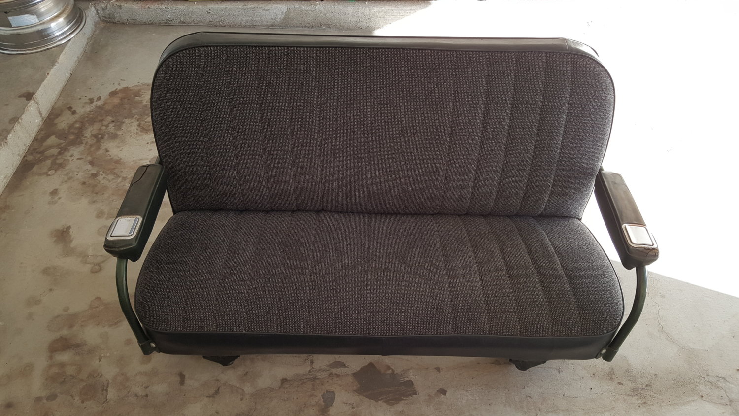 rear seat black