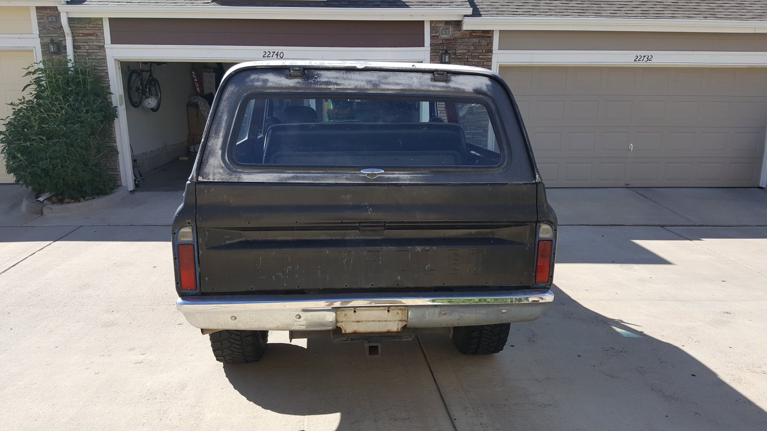 Rear view