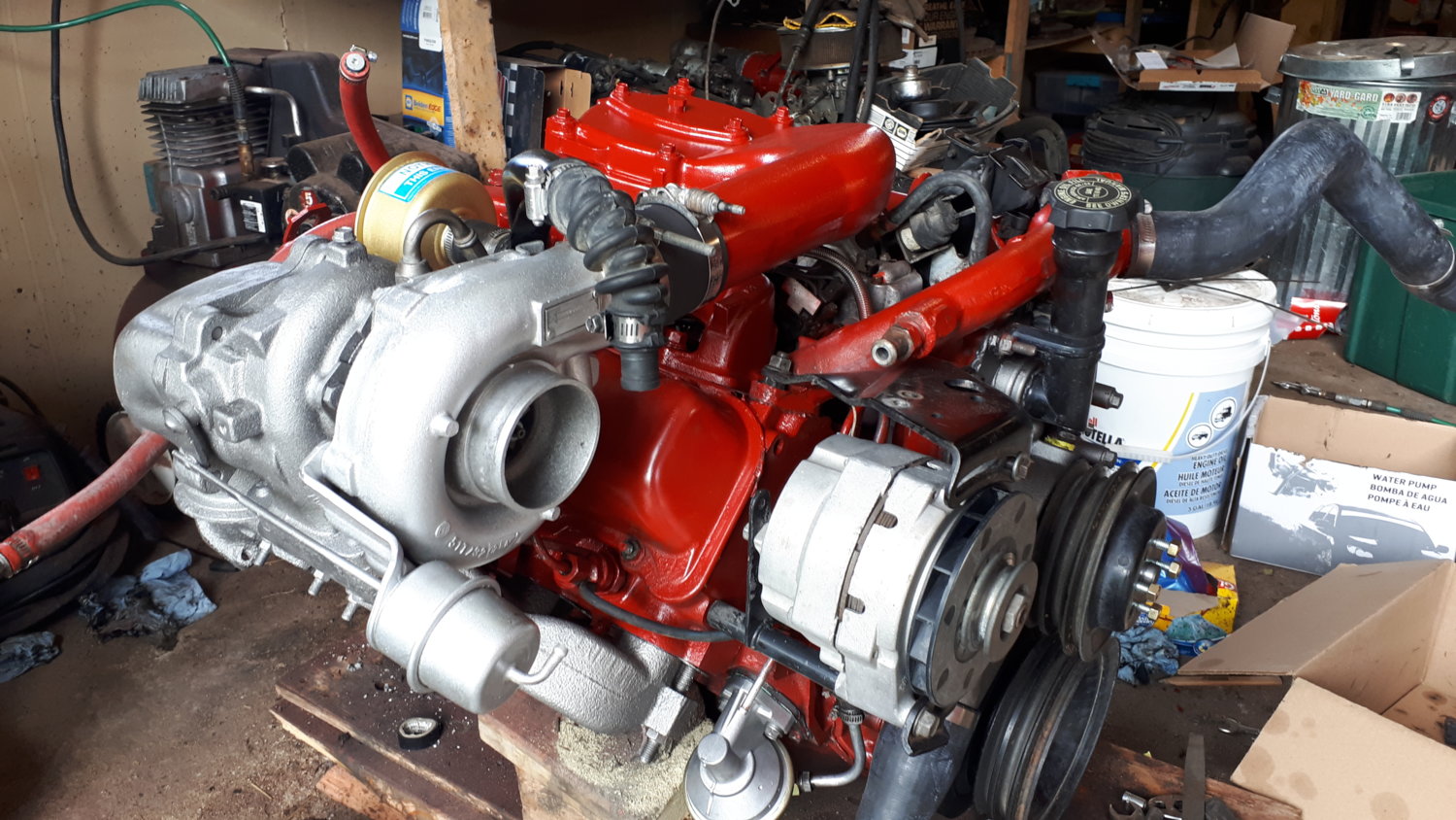 Rebuilt turbo