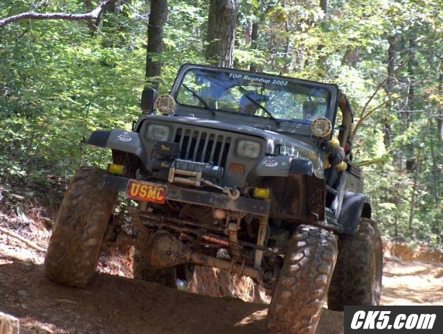 Riding the trail at Uhwarrie