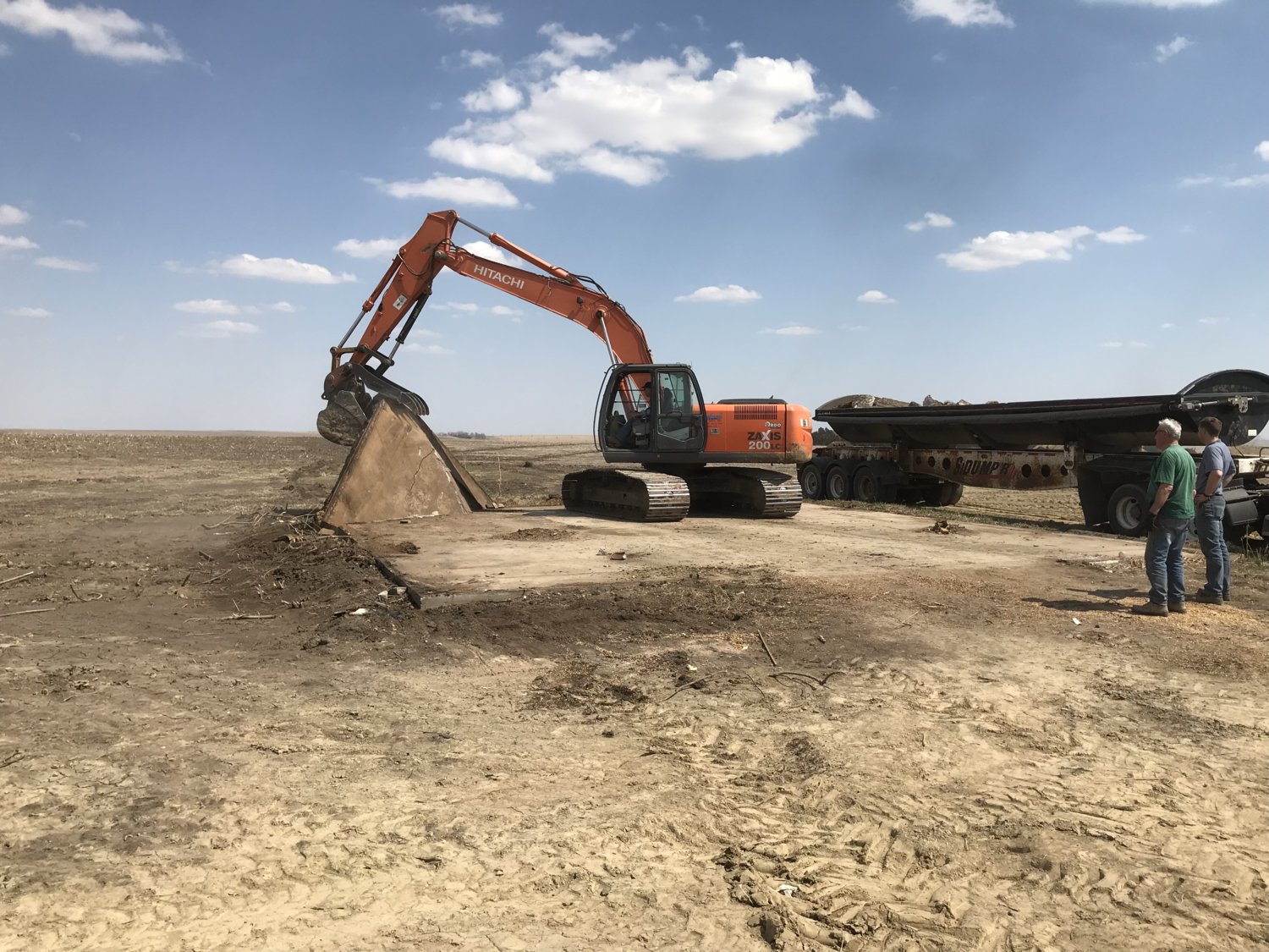 Ripping up pad.