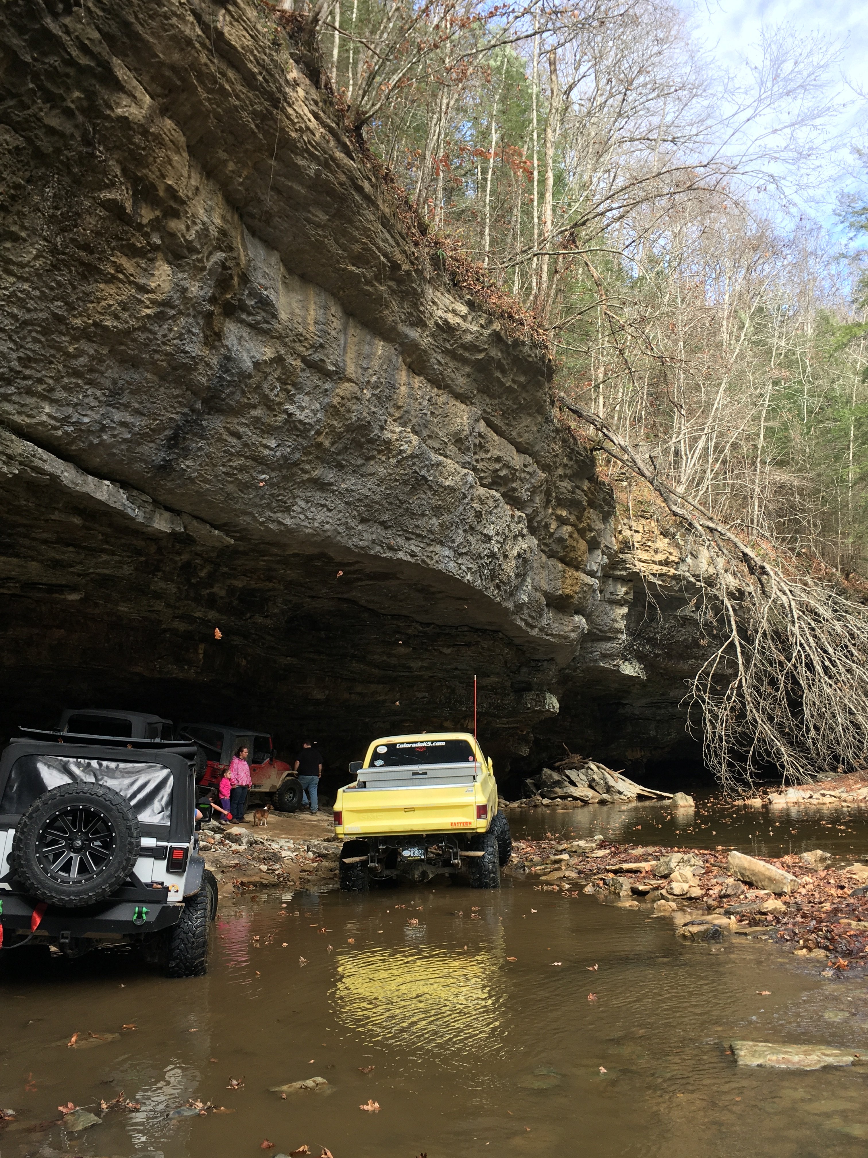 Rock ledge