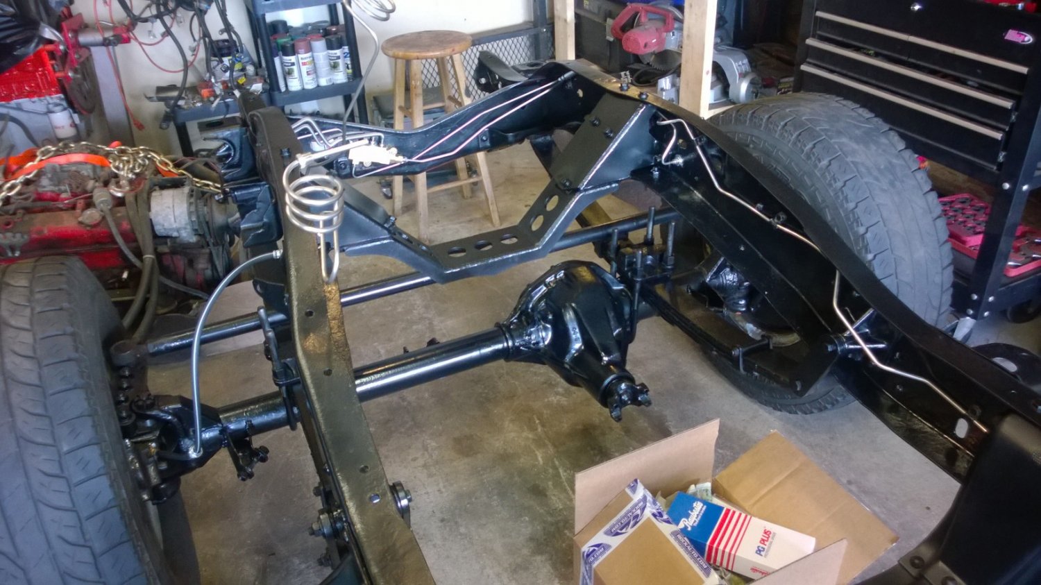 Running Brake lines