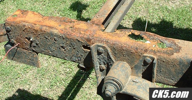 rusty frame 1
