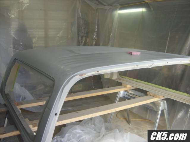 Sanded, Preped , primed and wet sanded