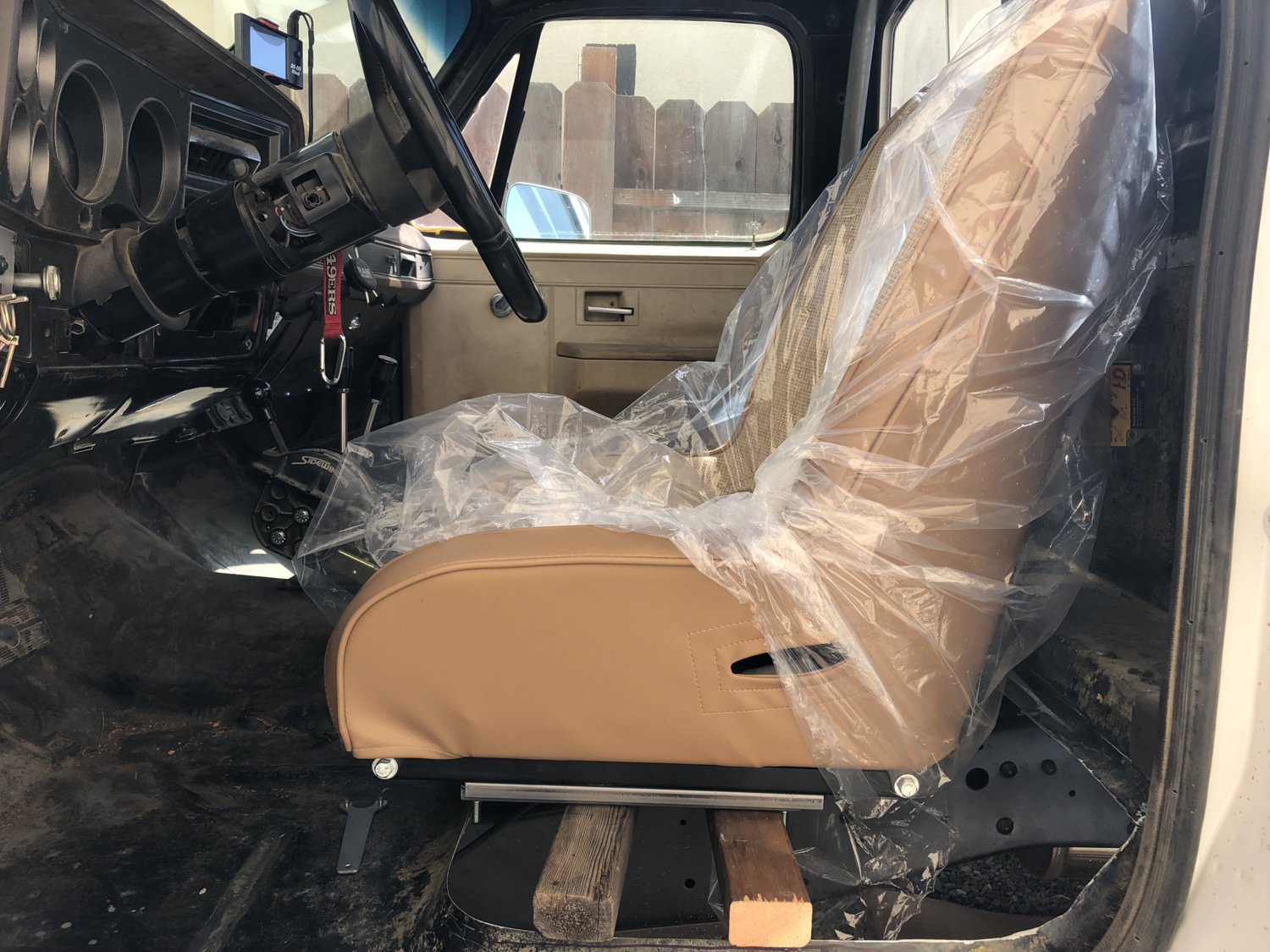 Seats staged