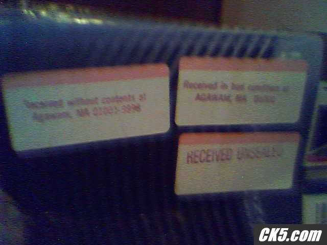 shifter box label