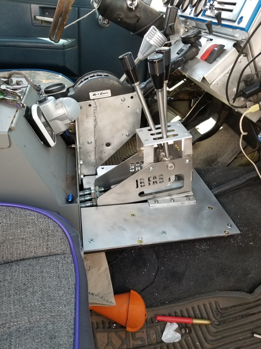 Shifter mounting plate