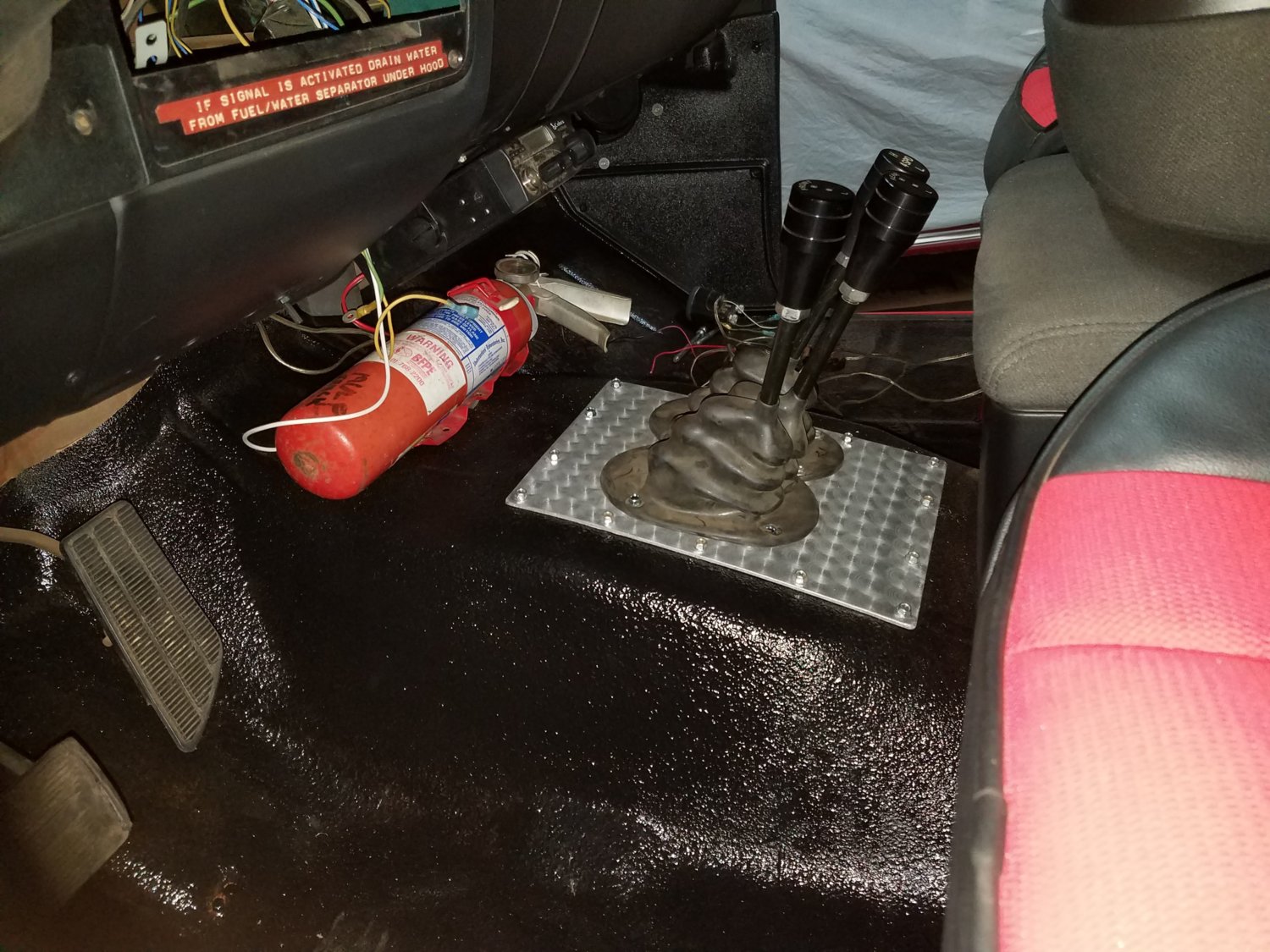 shifters mounted