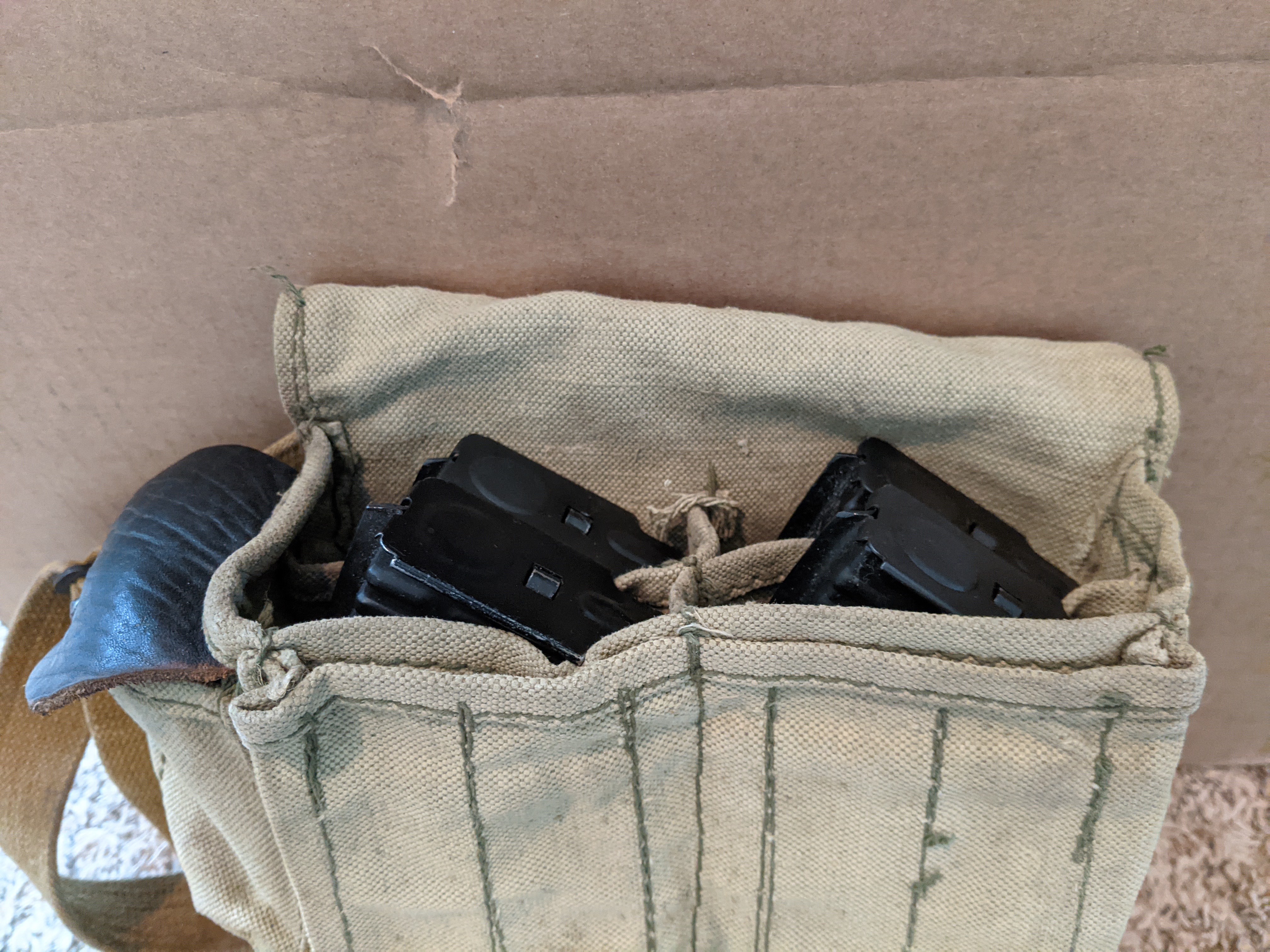 Steel 40s in Soviet RPK74 pouch