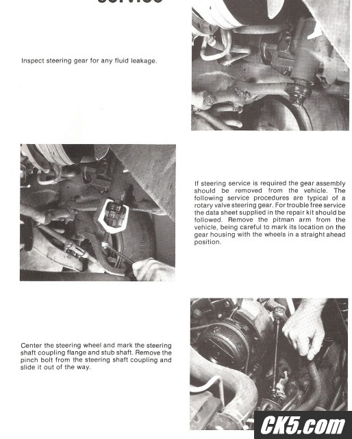 Steering box rebuild