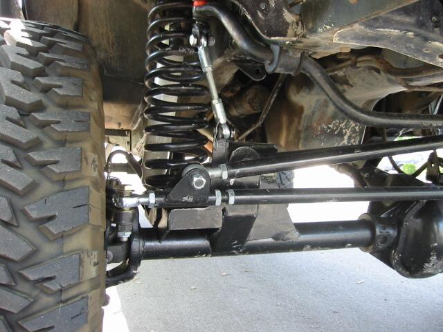 T crossover steering with heim joint