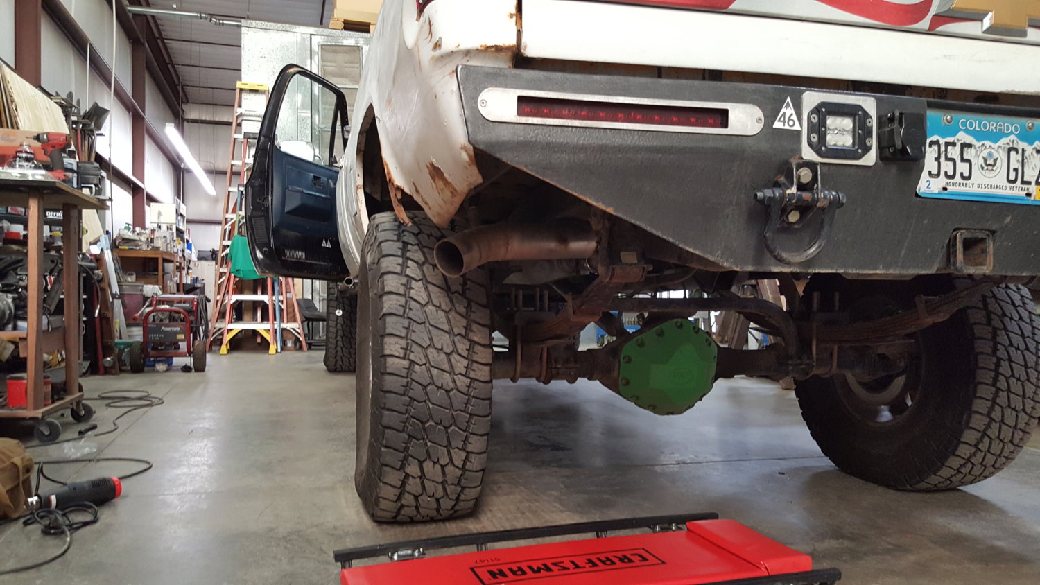 tailpipe exit point