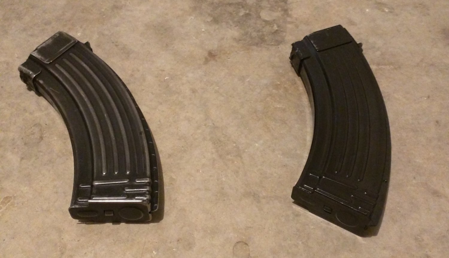 Test mags predrop