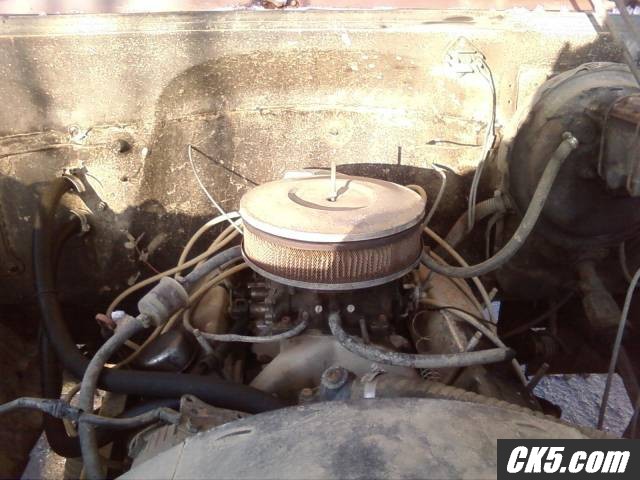 the 305 w/ corvette heads, edelbrock intake & carb, and hei ignition