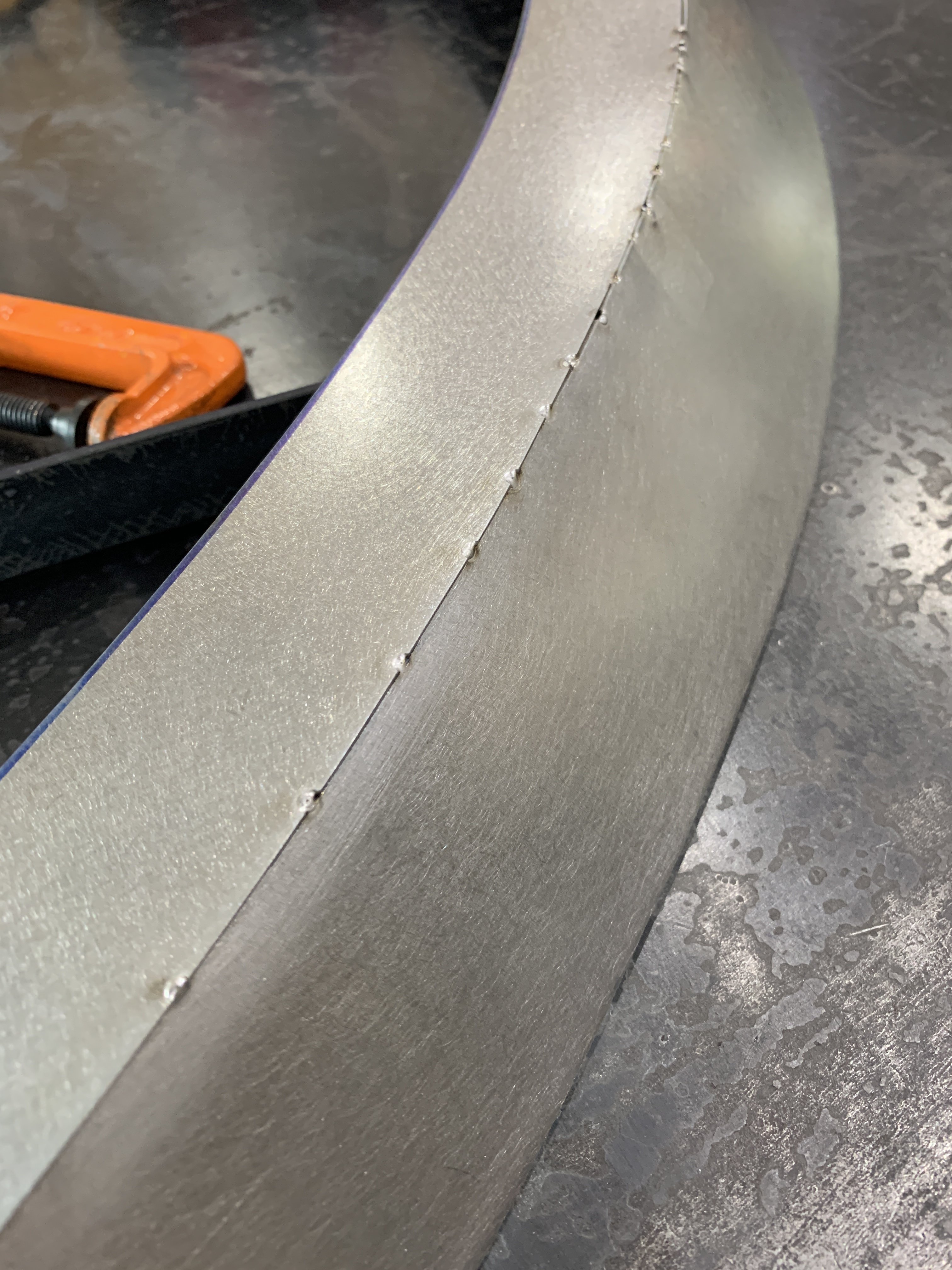 TIG seam