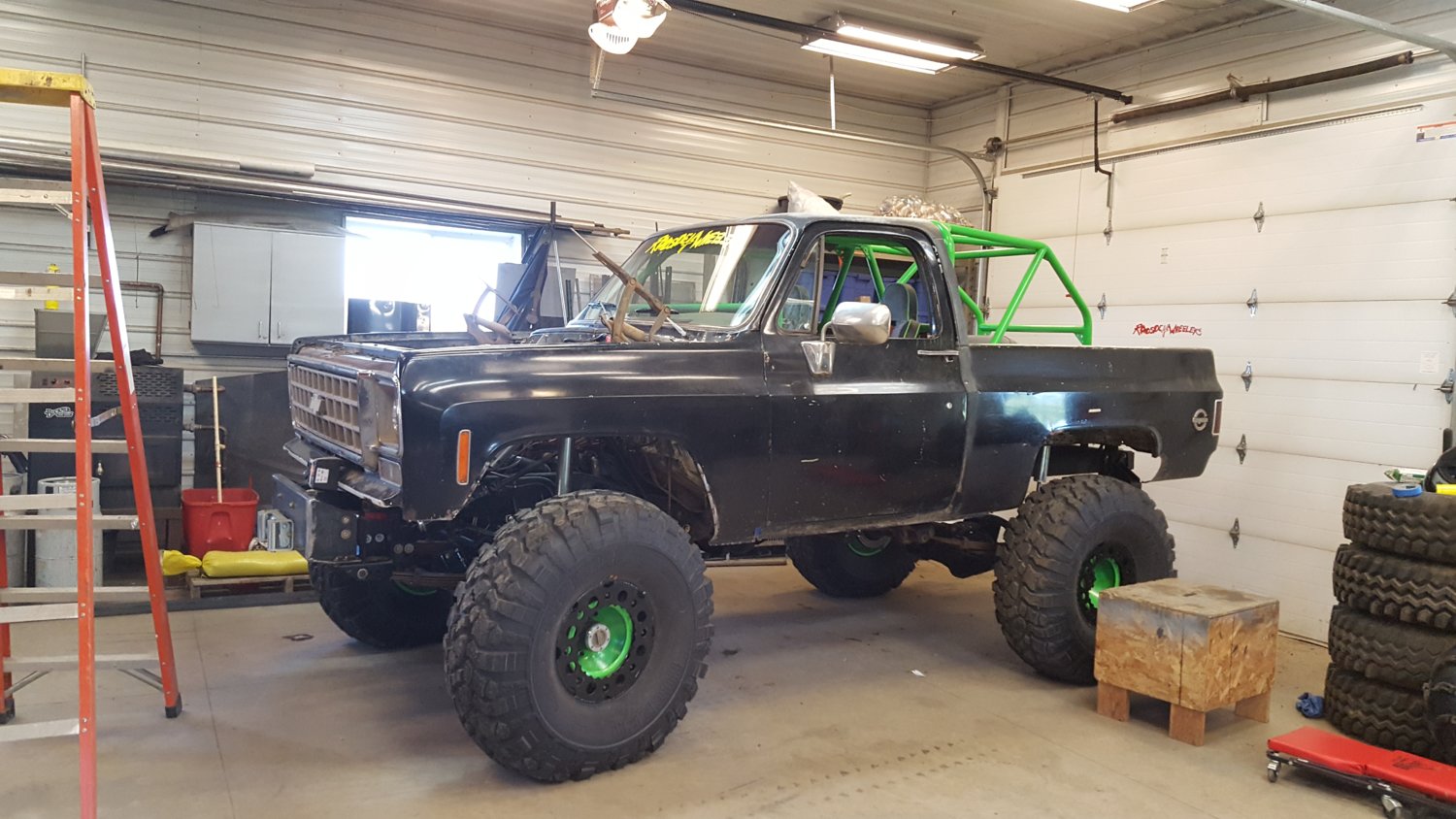 tires mounted
