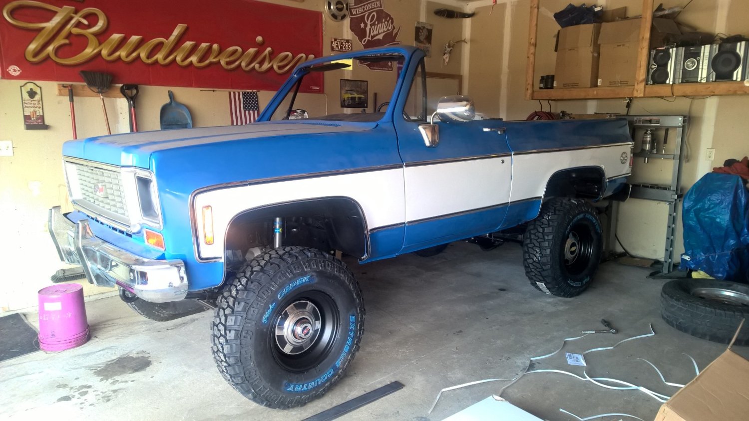 tires mounted