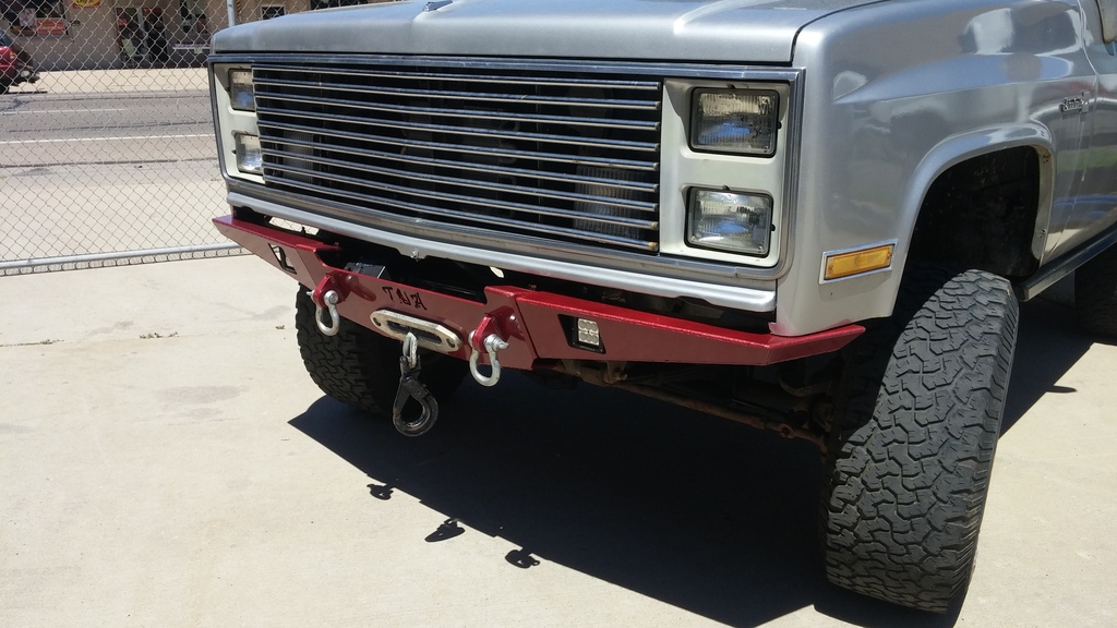 TnA Winch Cradle with side "Wings"