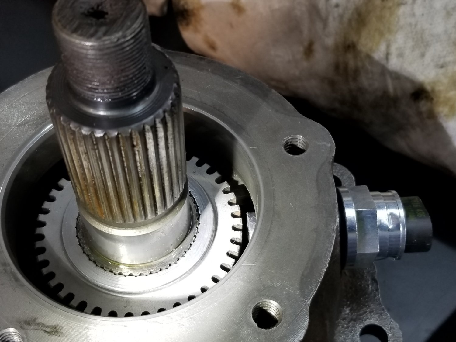 tone wheel & sensor