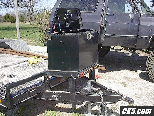 Tounge box installation set-up