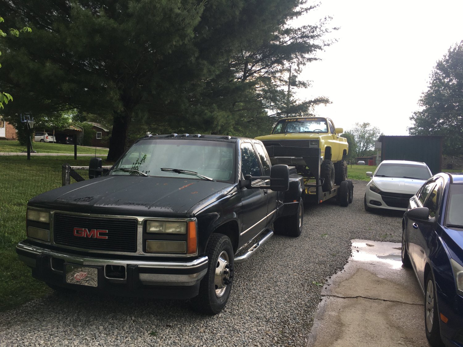 Towed to my new place