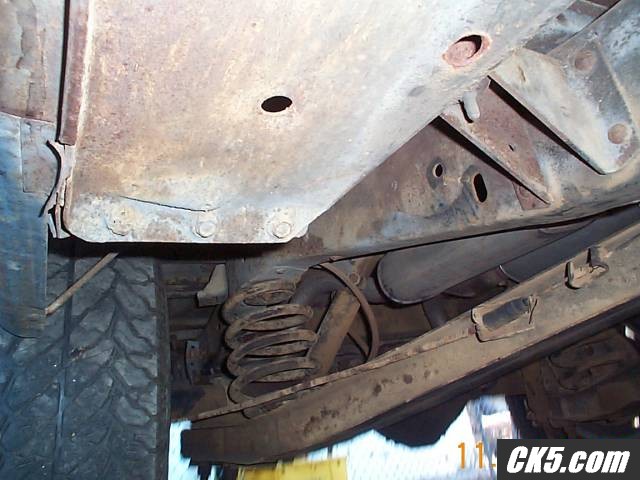 trailing arms and reinforcement boxes?