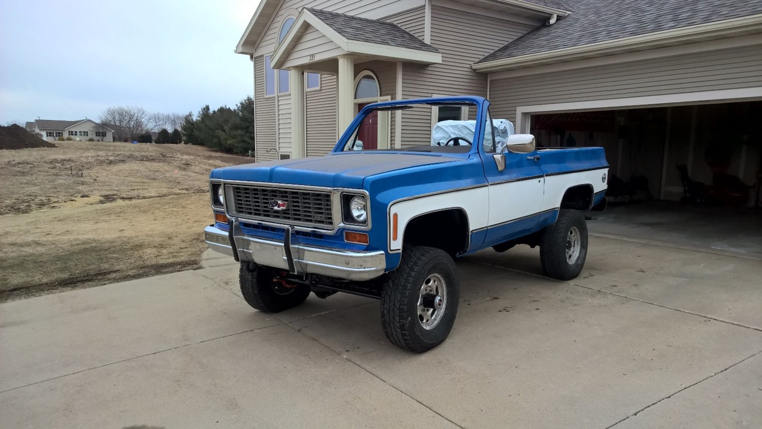 truck outside