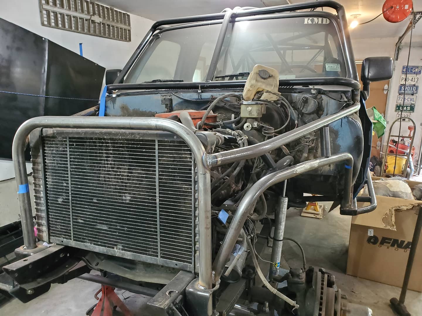 Tube front end