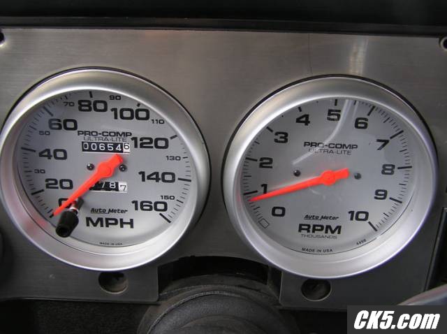 UltraLite Gauges Installed